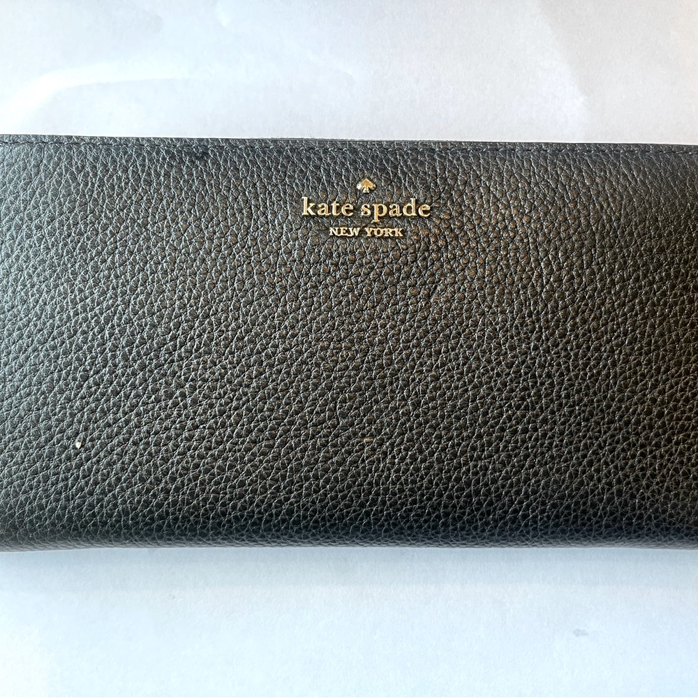 Kate Spade used black wallet